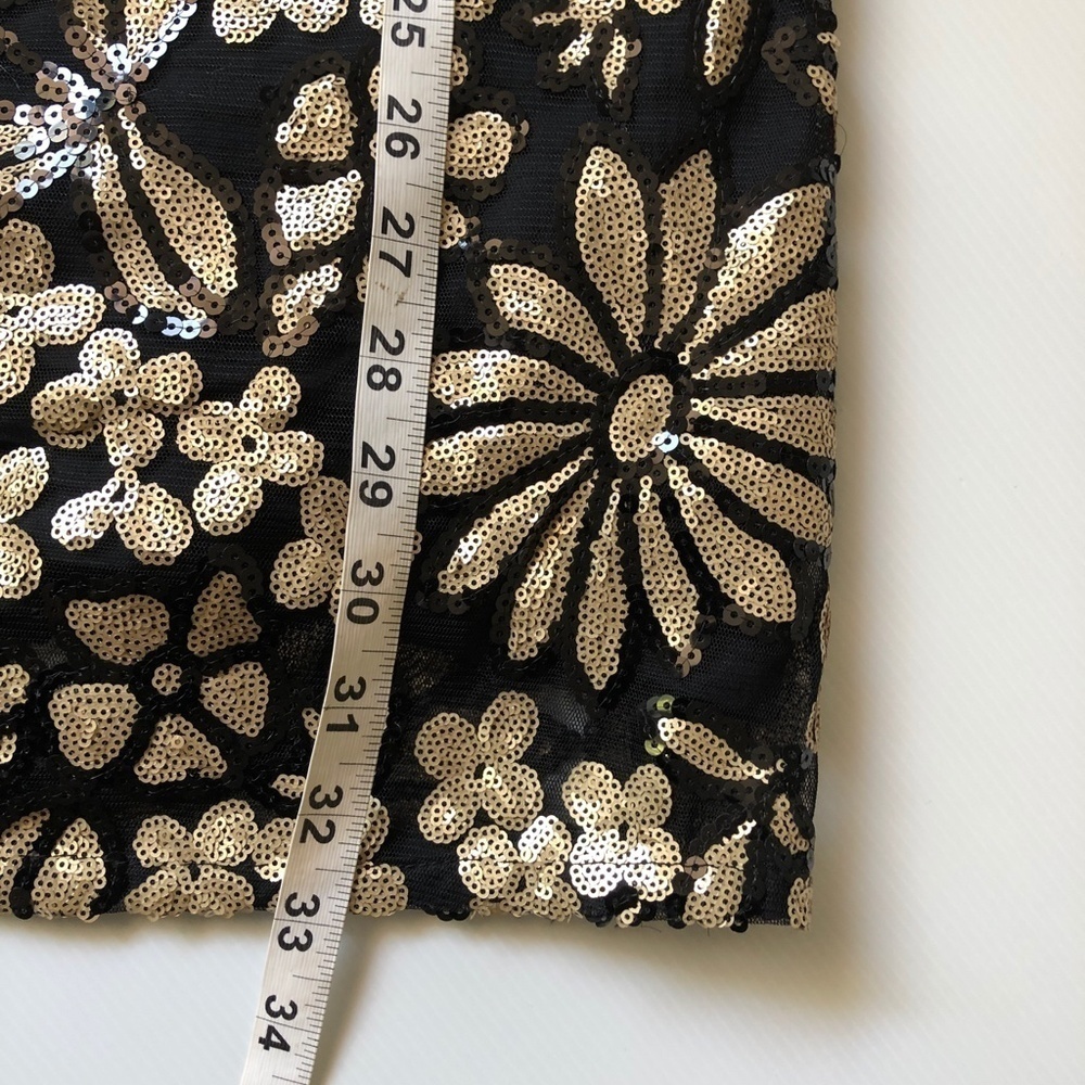 LOUCHE Gold Sequin Mini Dress - Picture 11 of 11